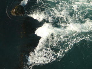 鳴門海峡の潮流