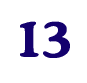 13 