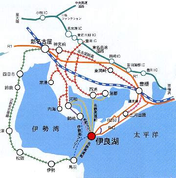 伊勢湾地図