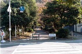 紀三井寺緑道　浜の宮付近