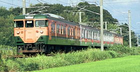 113系湘南色+春日色