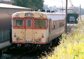 金屋口で休息中の58003